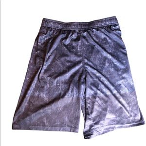 Champion Athletic Mesh Gym Shorts Blue Silver Men's Size M